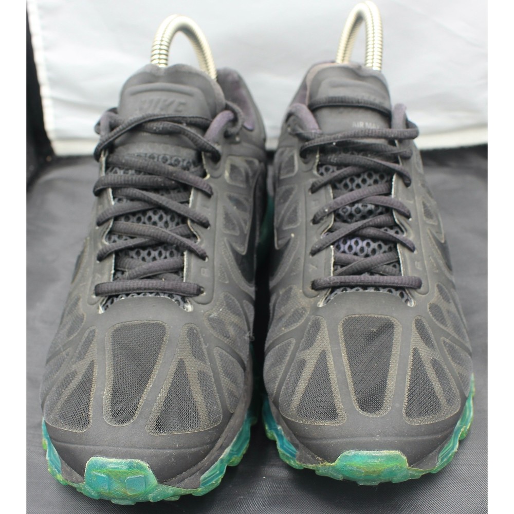 WMNS Nike Air Max Running Shoe Laser Black/Blue Size 9
